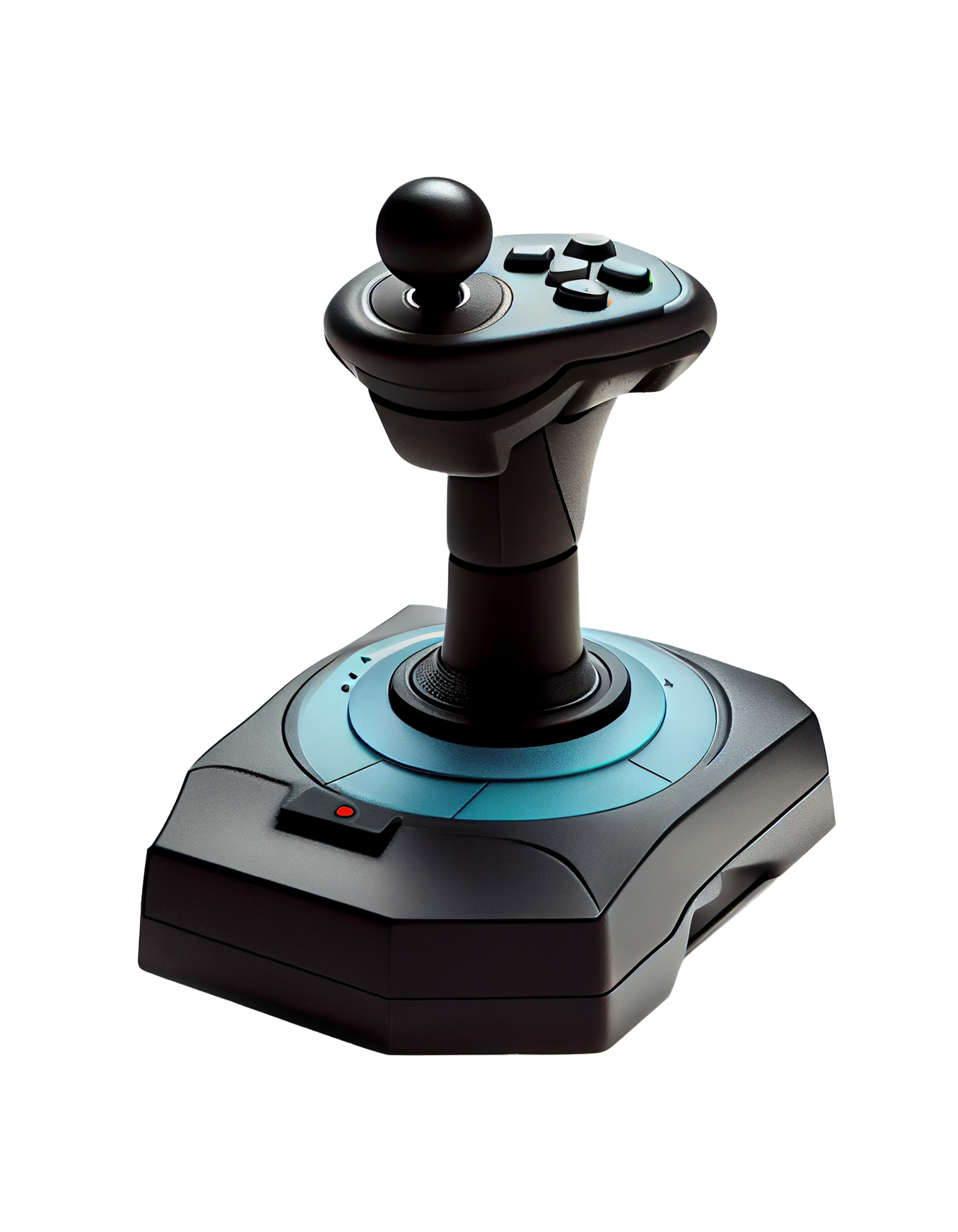 Gaming joystick on transparent background, created with 23450289 PNG