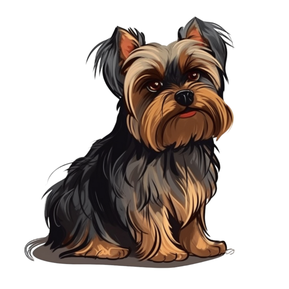 Yorkshire Terrier Cartoons Clipart, png