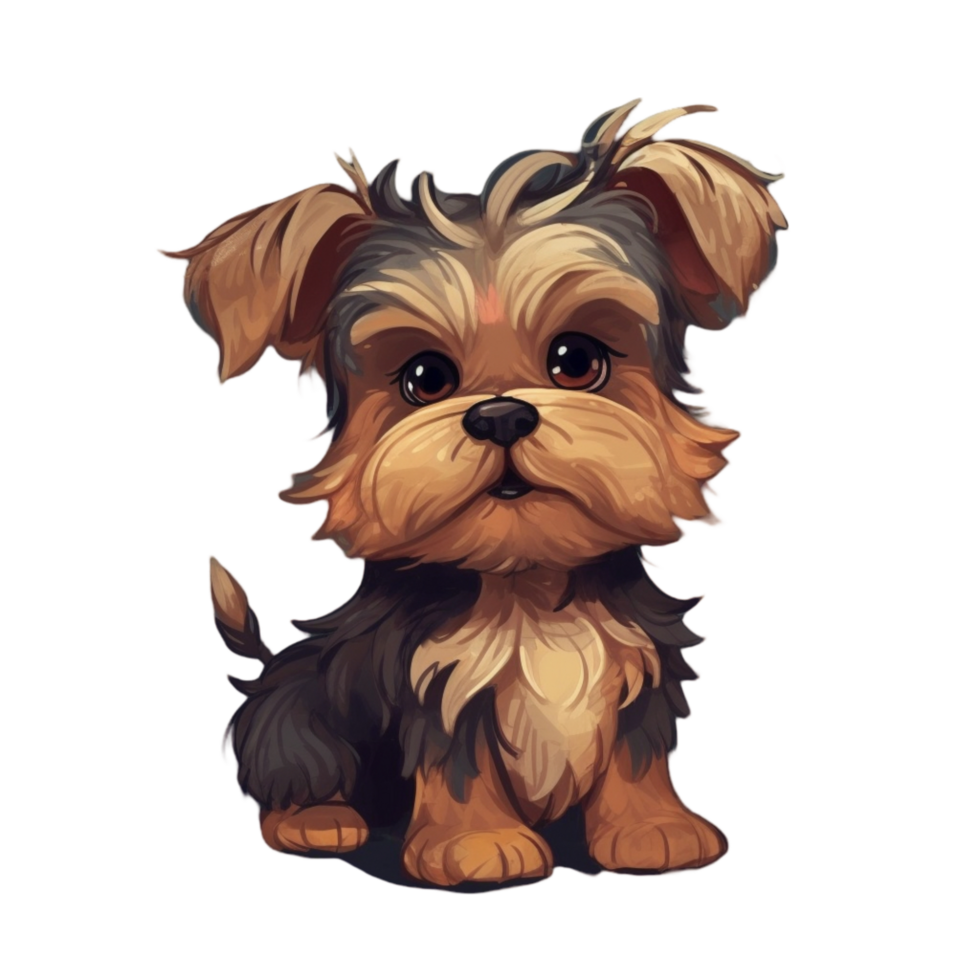 Yorkshire Terrier Cartoons Clipart, png