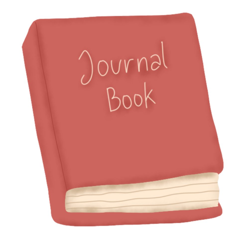 journal book illustration png