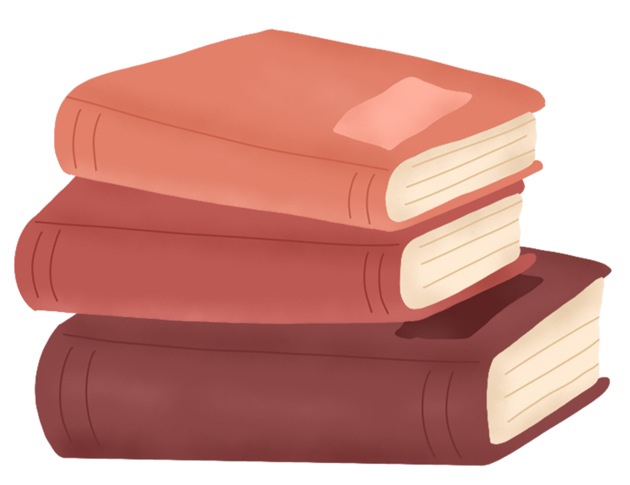 brown book illustration png