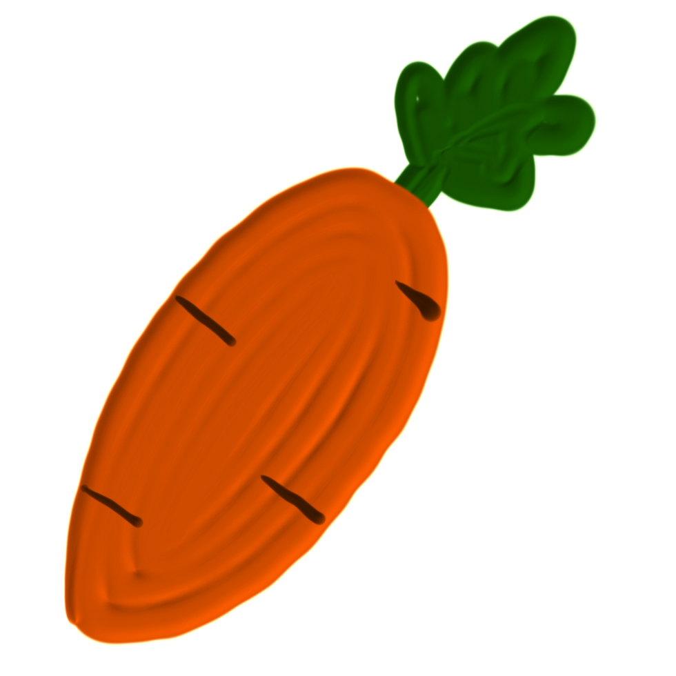 süß Karotte gemalt 23450726 PNG