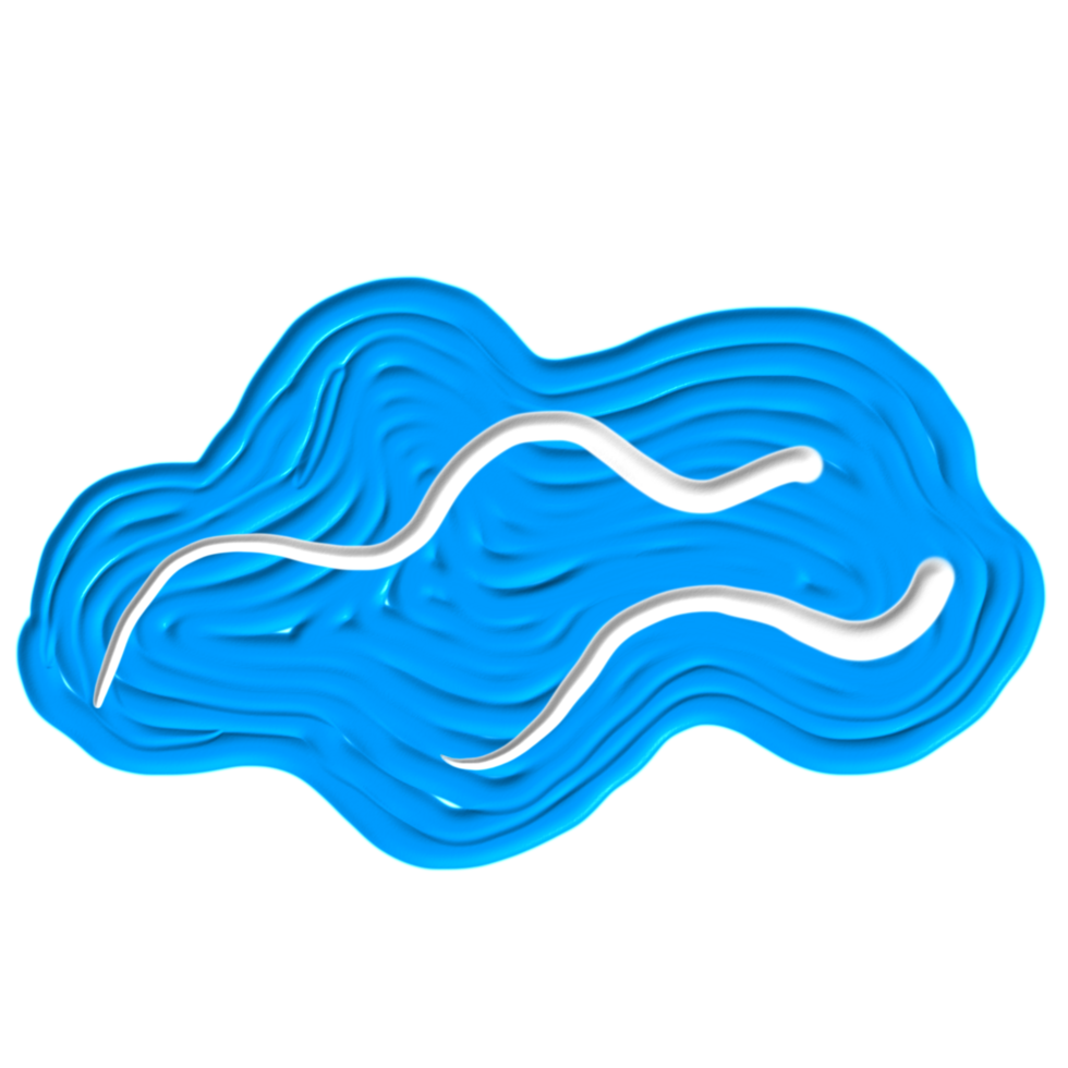 blue cloud painted png