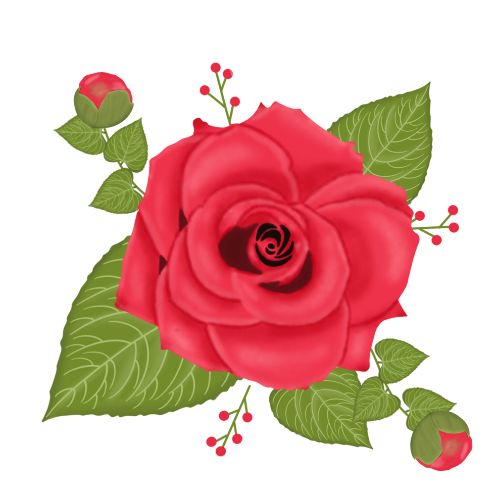 rose flower bouquet png