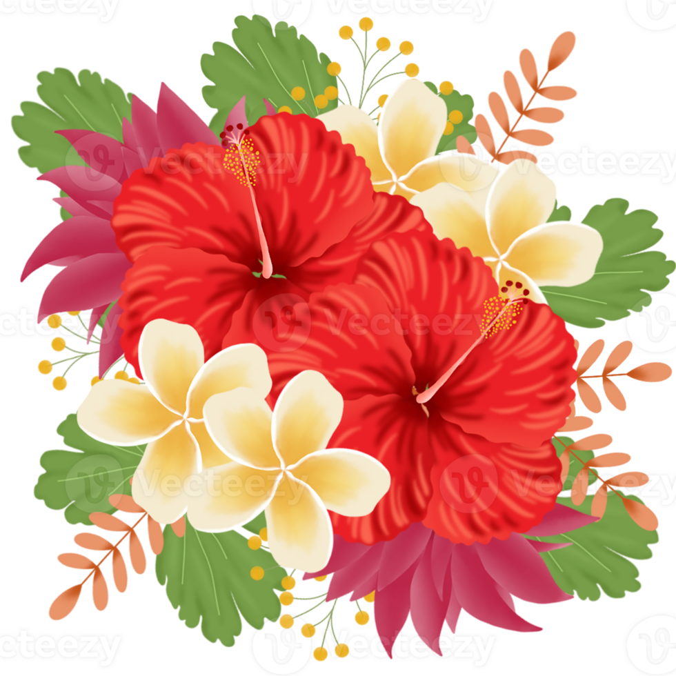 flower bouquet illustration png