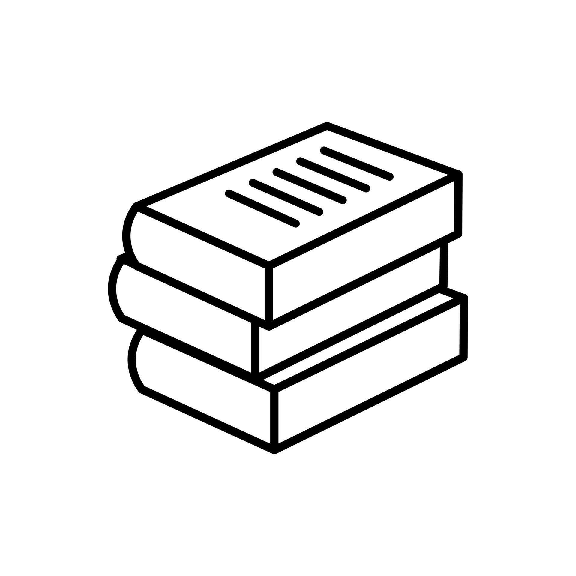 Book vector icon. notebook illustration sign. documents symbol or logo