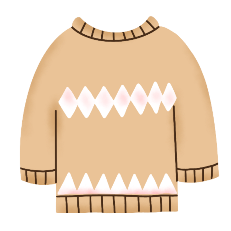 a sweater illustration png