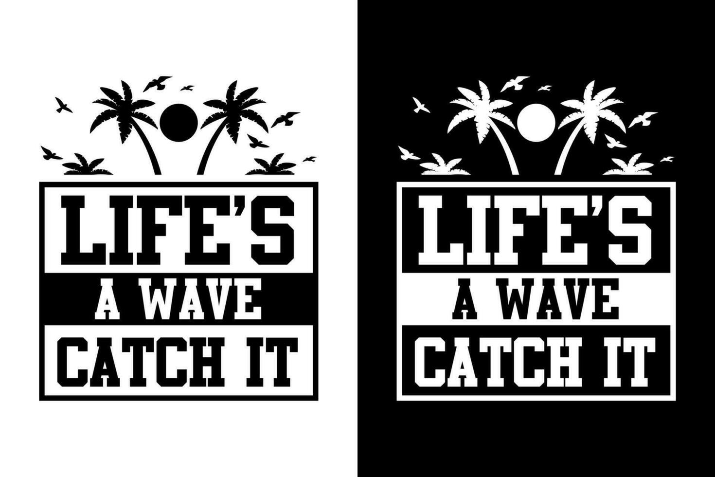 Summer t-shirt design bundle, summer beach vacation t-shirts, summer surfing t-shirt vector design