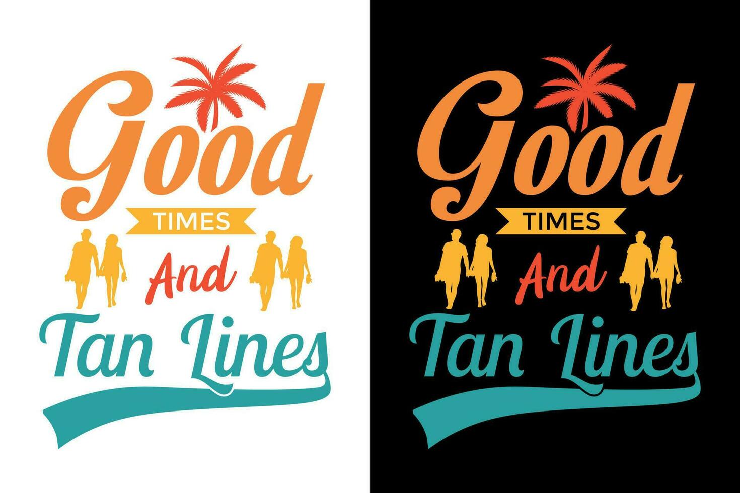 Summer t-shirt design bundle, summer beach vacation t-shirts, summer surfing t-shirt vector design