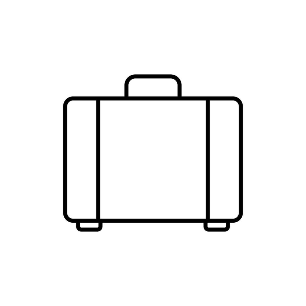 maleta icono vector diseño plantillas