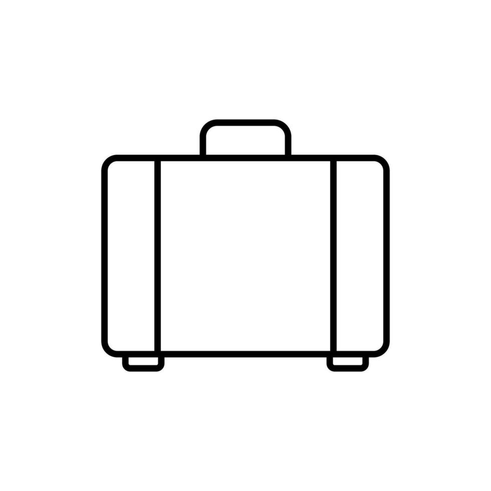 Suitcase icon vector design templates