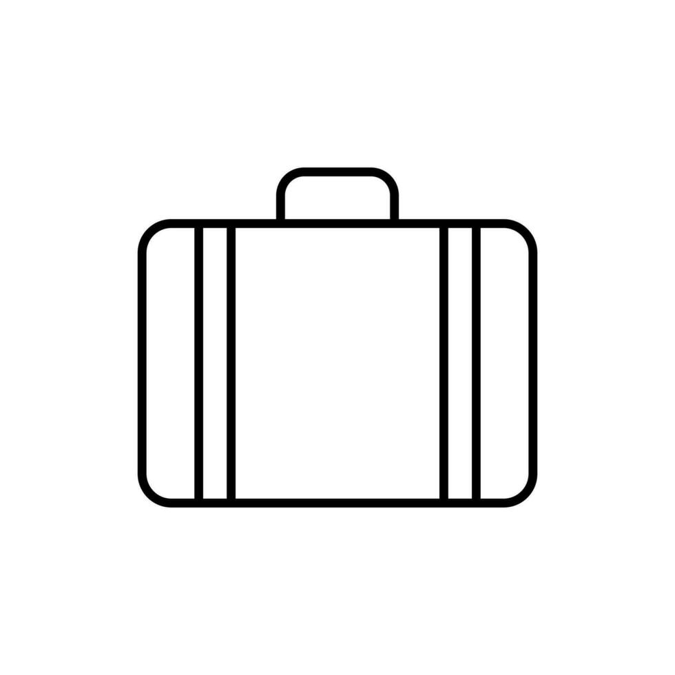 Suitcase icon vector design templates