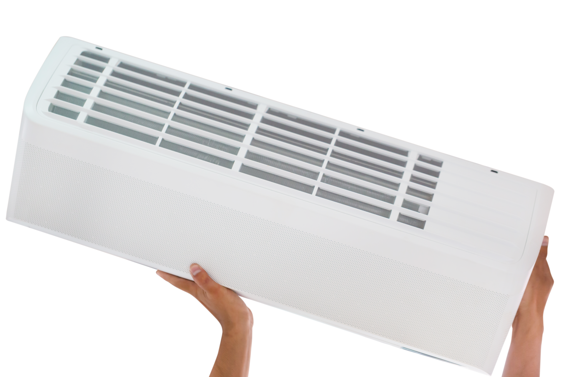 Hand lifting air conditioner unit 23453033 PNG