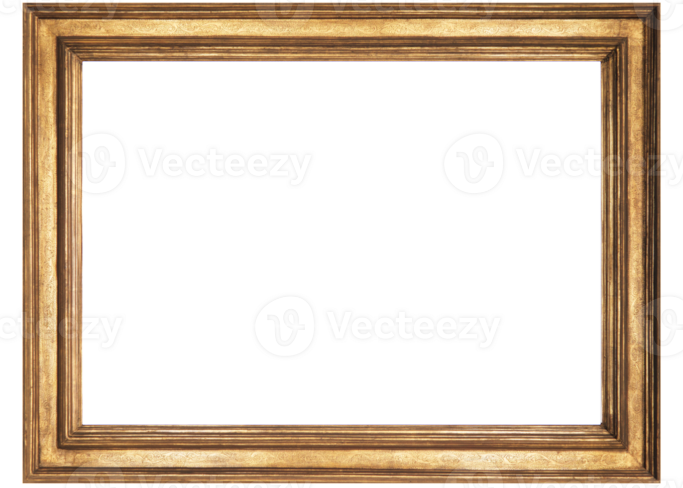 Decorative vintage frames and borders set, gold frames for pictures