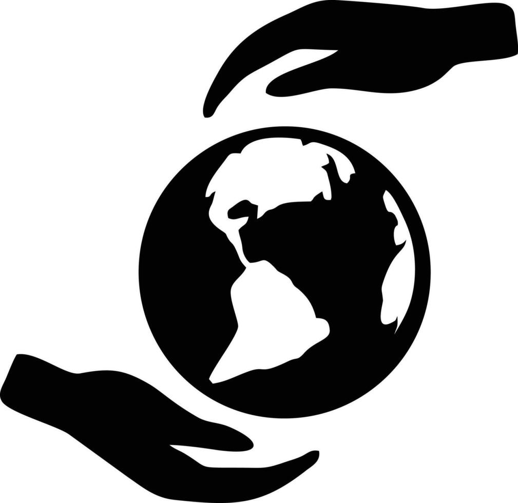 globo planeta tierra icono símbolo vector imagen. ilustración de el mundo global vector diseño. eps 10