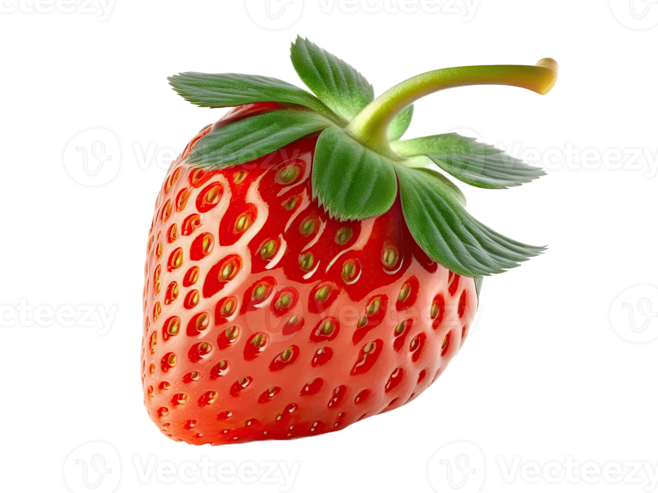 Strawberry. Generative AI png