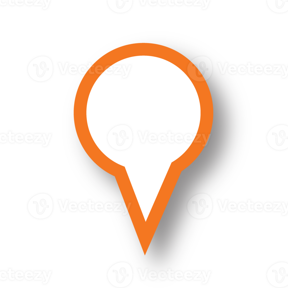 map pointer colorful round pointers. png
