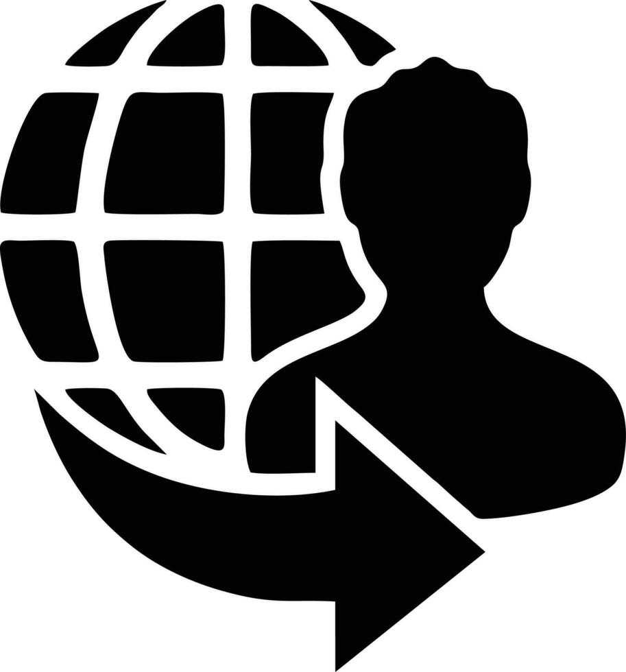 Globe planet earth icon symbol vector image. Illustration of the world global vector design. EPS 10