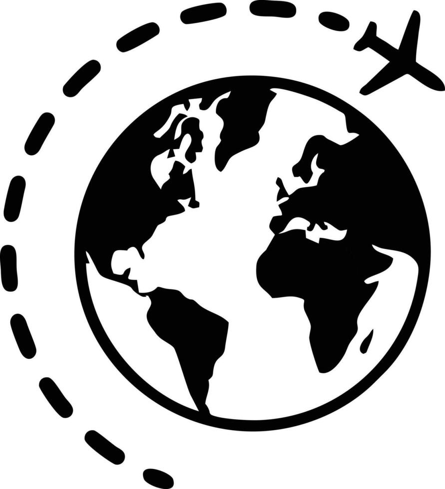 Globe planet earth icon symbol vector image. Illustration of the world global vector design. EPS 10