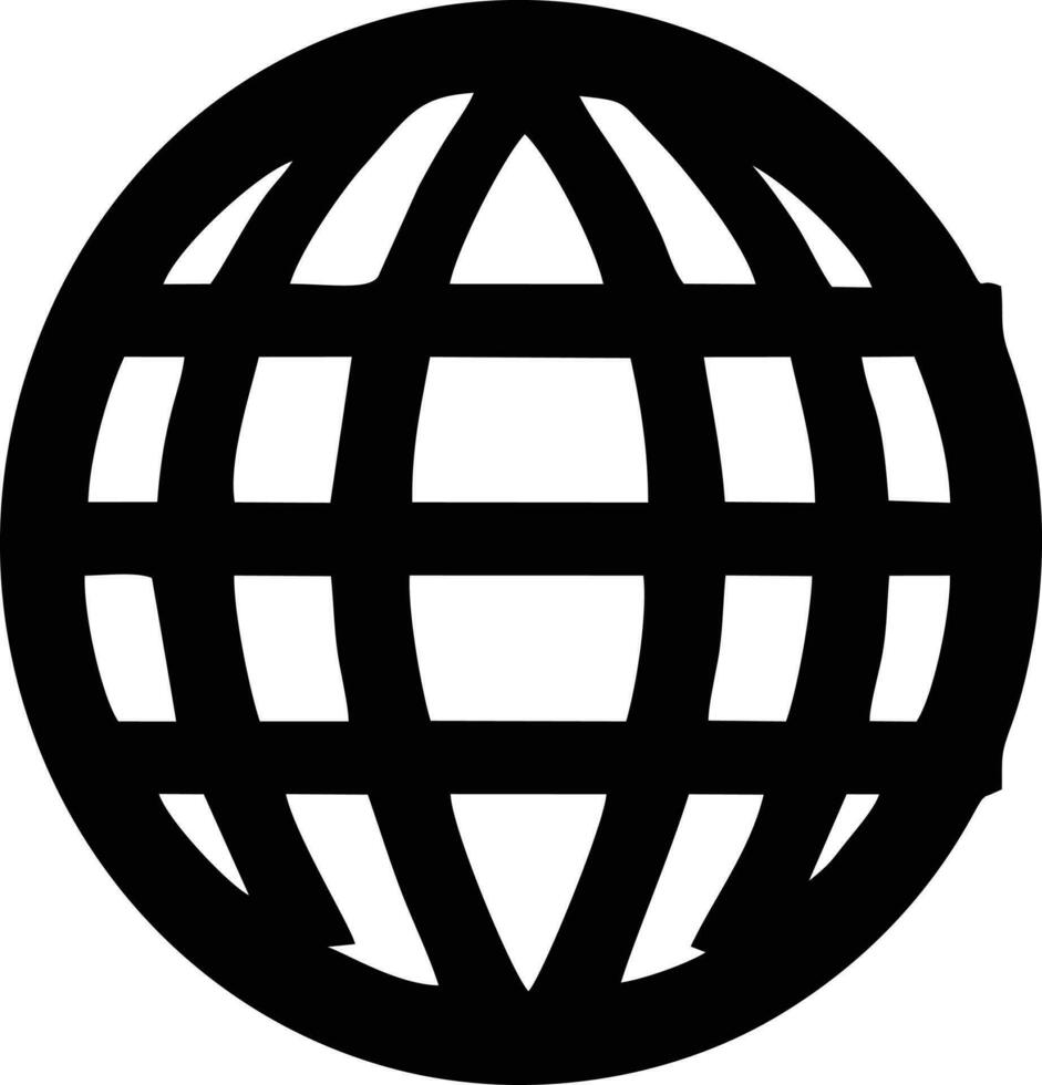 Globe planet earth icon symbol vector image. Illustration of the world global vector design. EPS 10