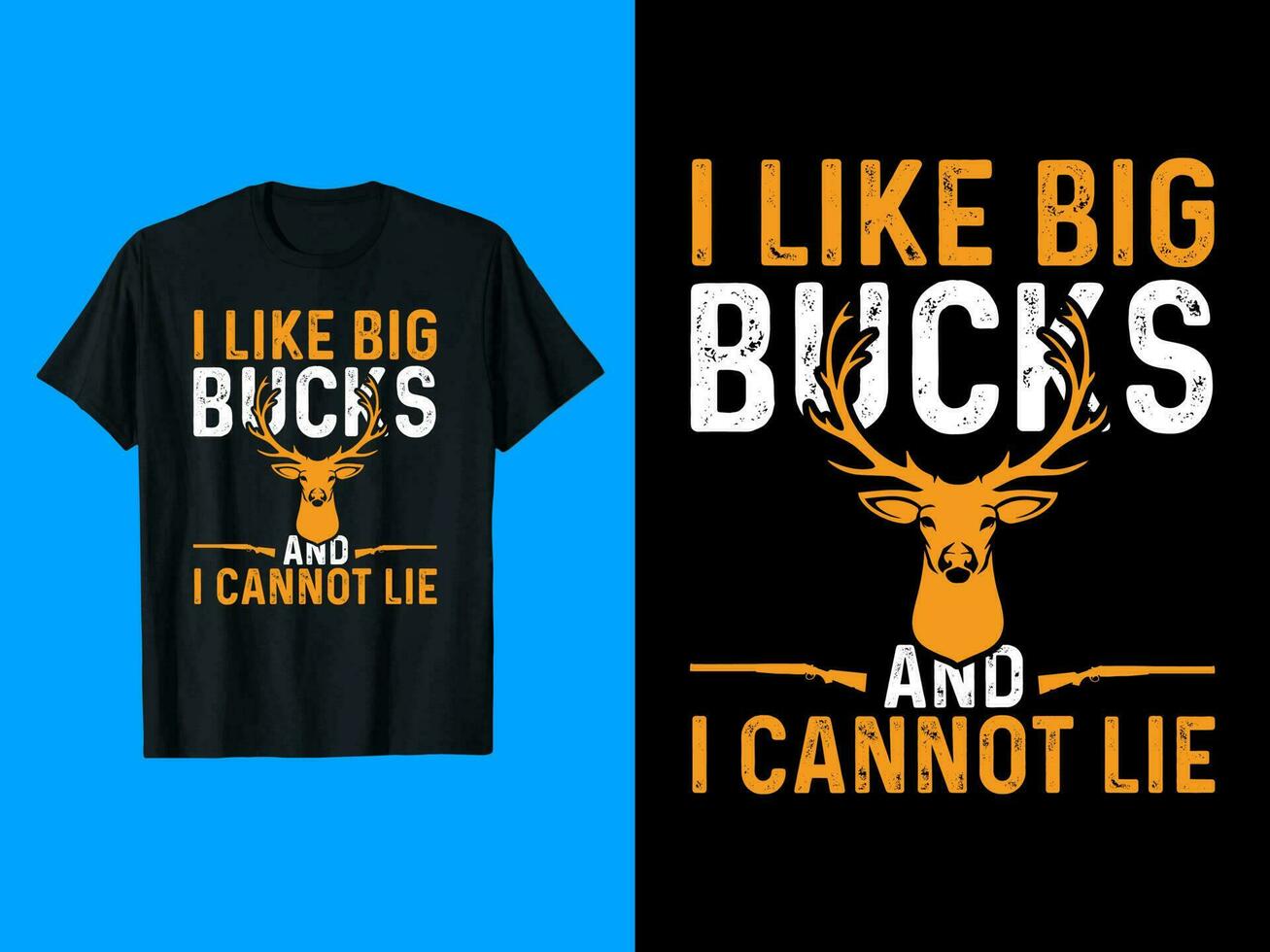 Hunting T-Shirt Design vector