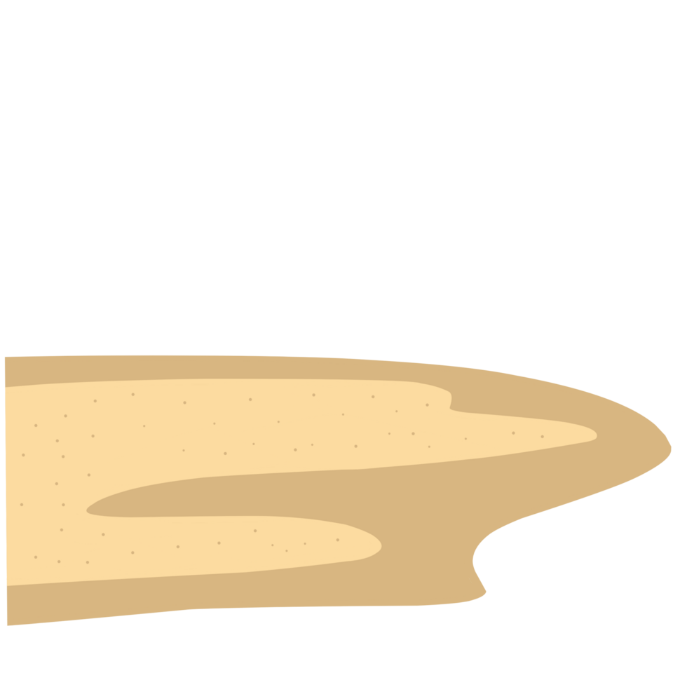 orgânico areia ilustração png