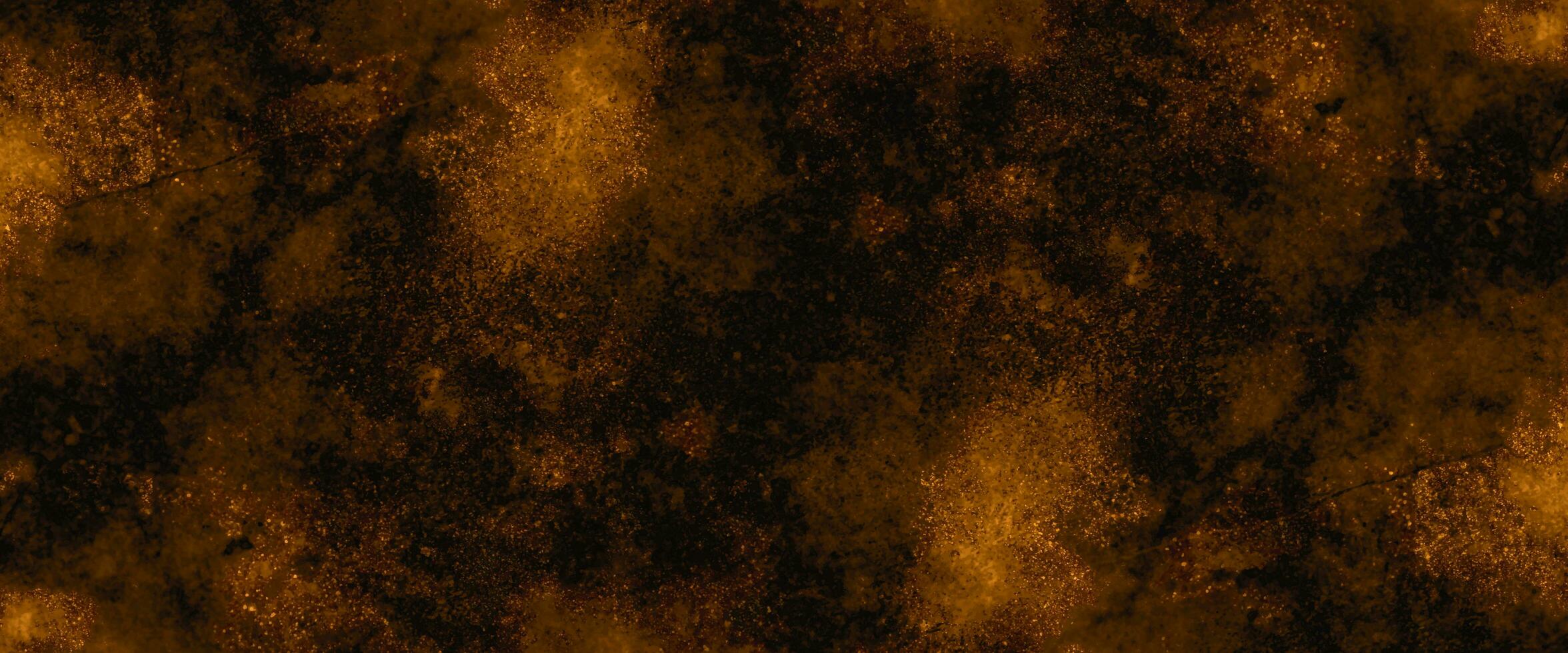 Abstract sun clouds weather. Golden warm abstract sunny background. Digital painting of gold texture background. Watercolor background with grunge. Glowing golden particles on foil background. photo