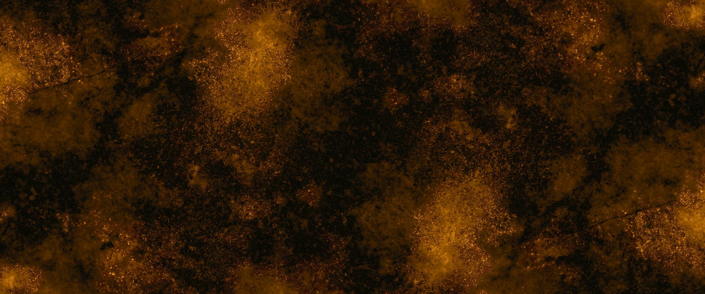 Abstract sun clouds weather. Golden warm abstract sunny background. Digital painting of gold texture background. Watercolor background with grunge. Glowing golden particles on foil background. photo