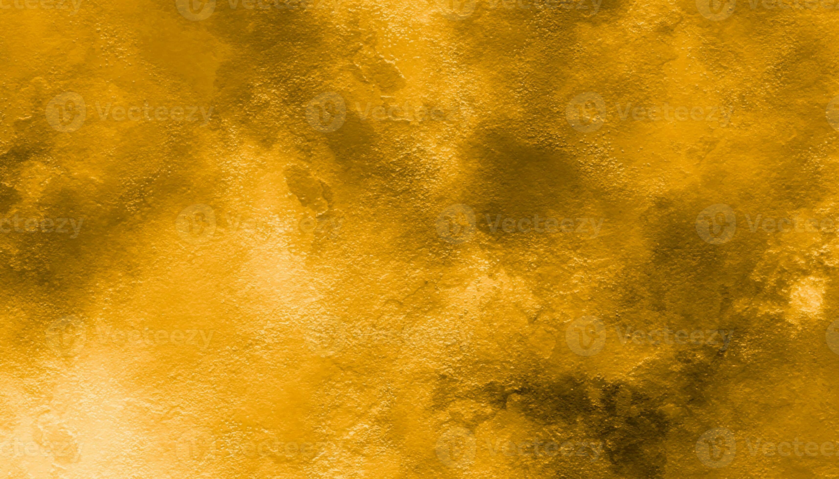 Golden abstract sunny background. Digital painting of gold texture