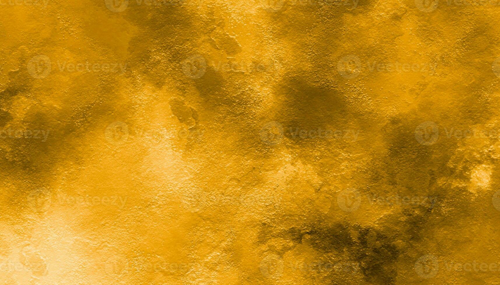 Golden abstract sunny background. Digital painting of gold texture background. Watercolor background with grunge. Glowing golden background. Dark golden stone concrete paper texture photo