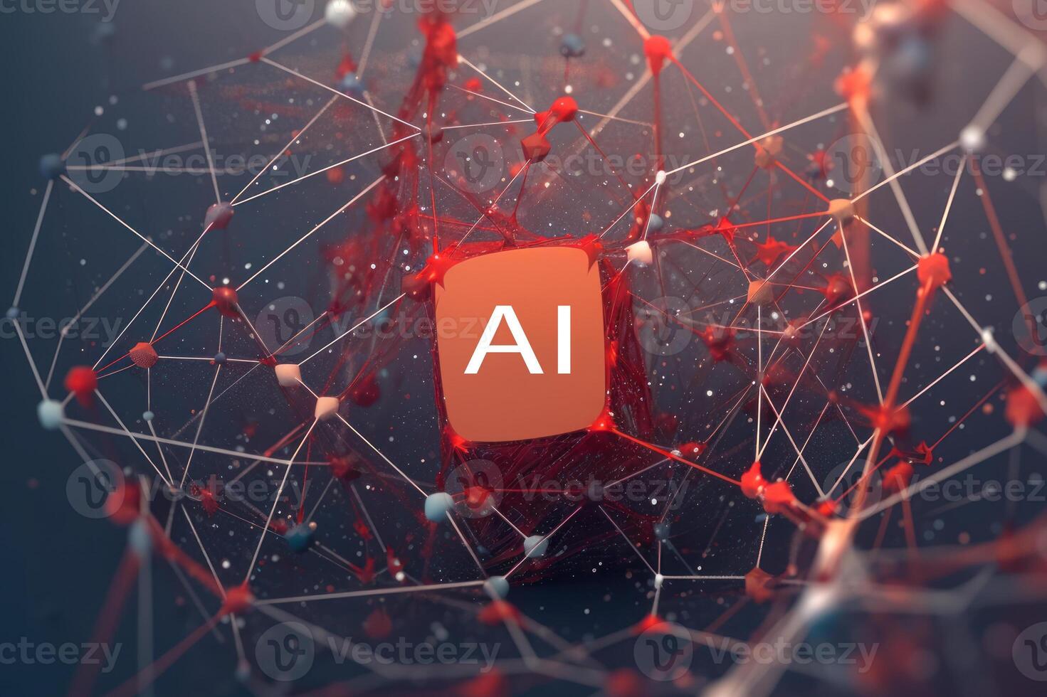 artificial intelligence network technology logo photo