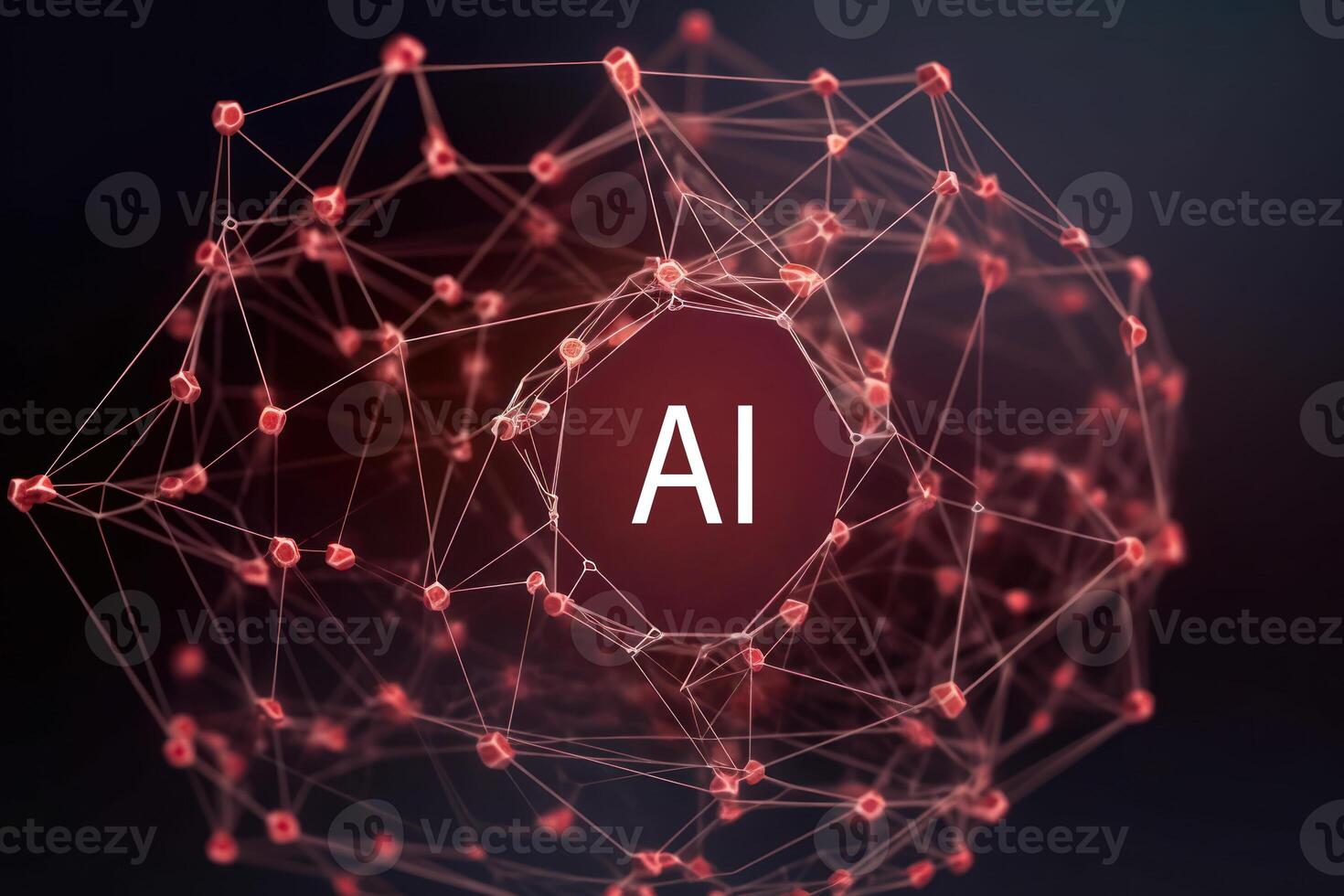 artificial intelligence network technology logo photo