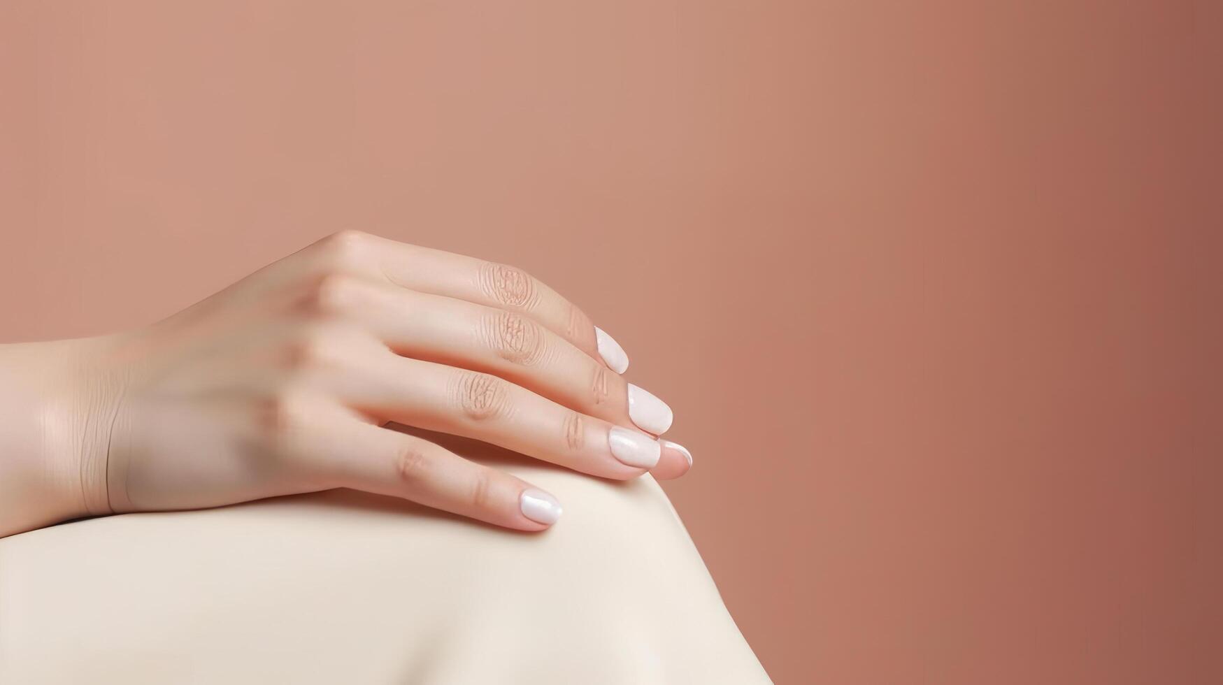 Beautiful manicure. Illustration photo