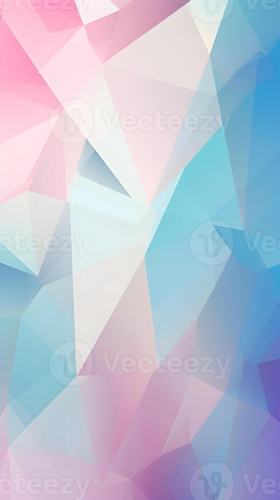 content, vertical abstract pink and blue background consisting of colored triangles, polygonal colored background photo