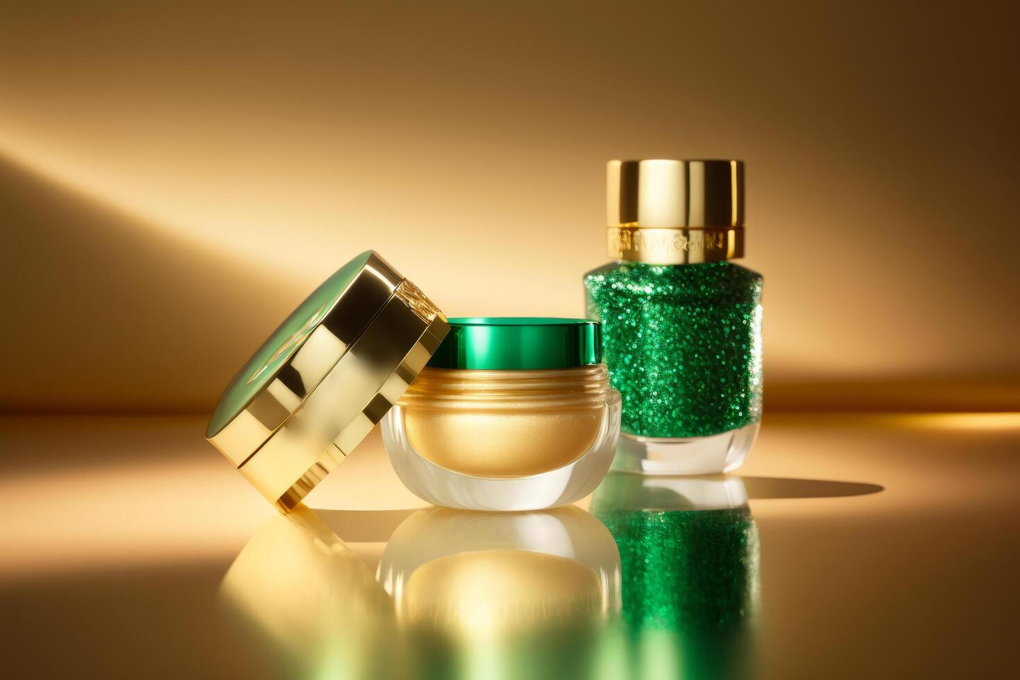 Luxury cosmetic product background. Illustration photo