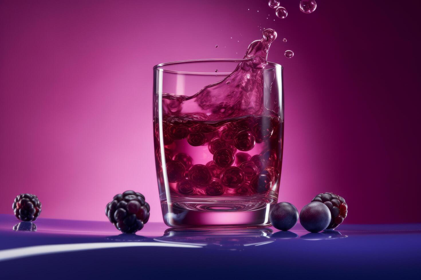 Berry juice background. Illustration photo