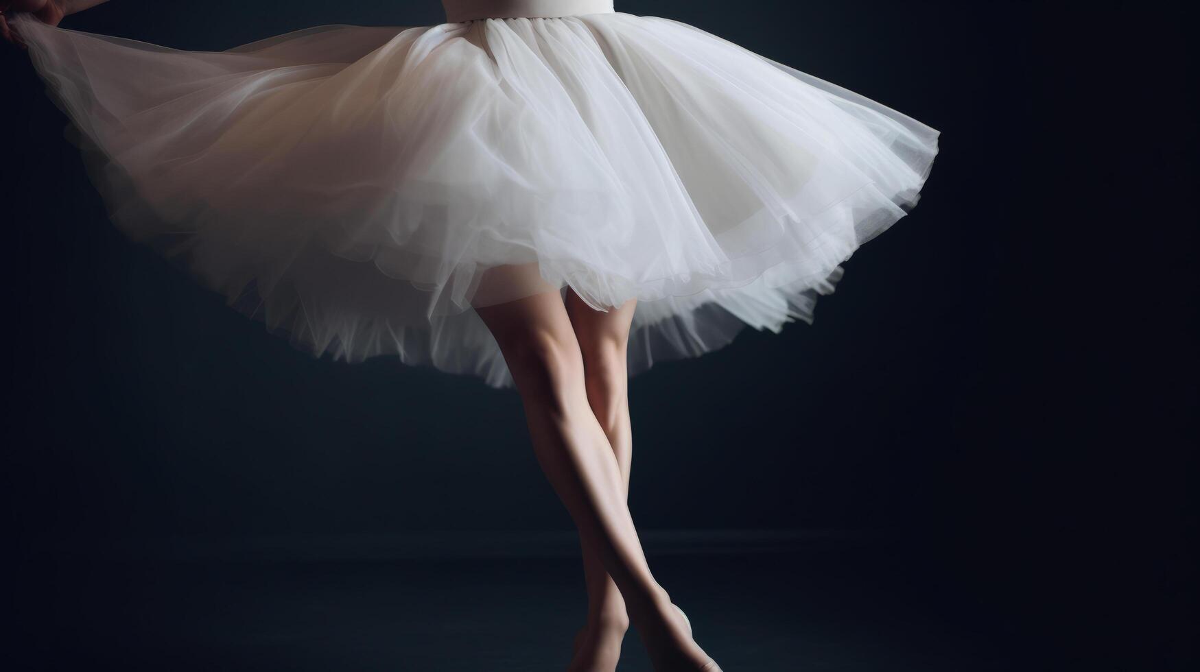 Ballerina background. Illustration photo