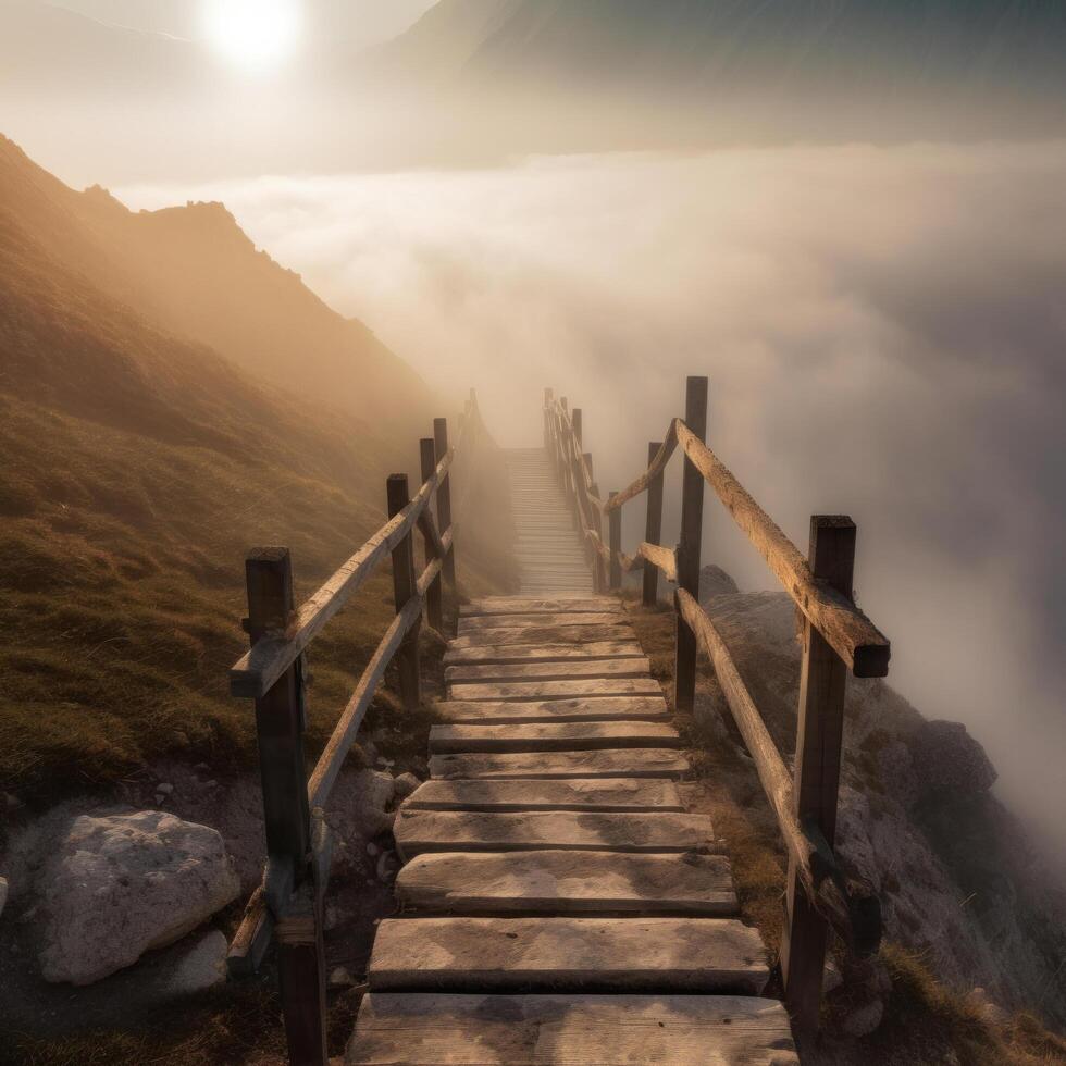 Way to heaven, Illustration photo