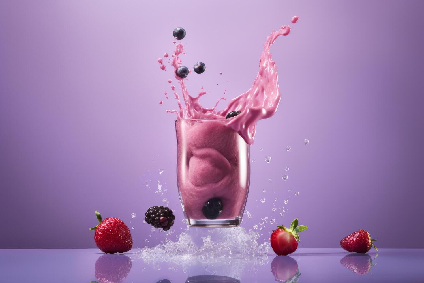 Smoothie background. Illustration photo