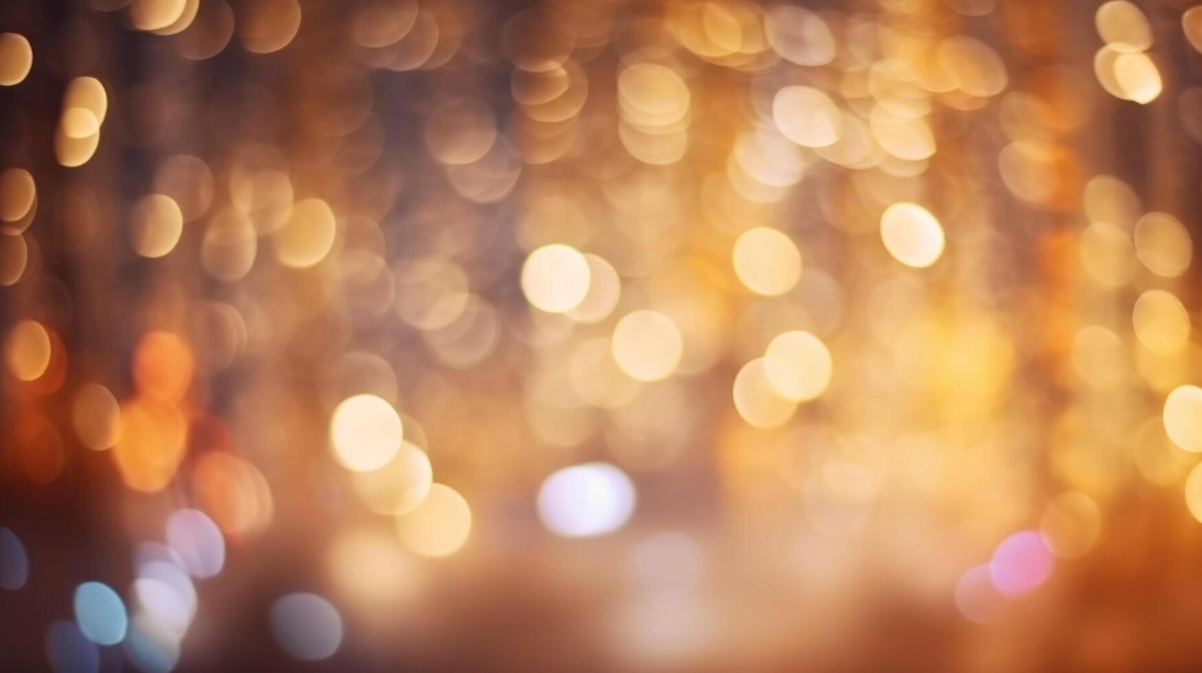 Christmas lights bokeh background. Illustration photo