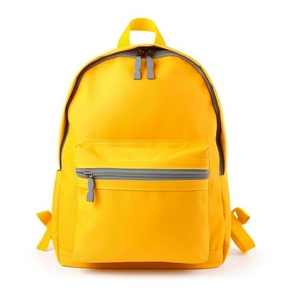 School backpack isolated. Illustration AI Generative 23460645 Stock ...