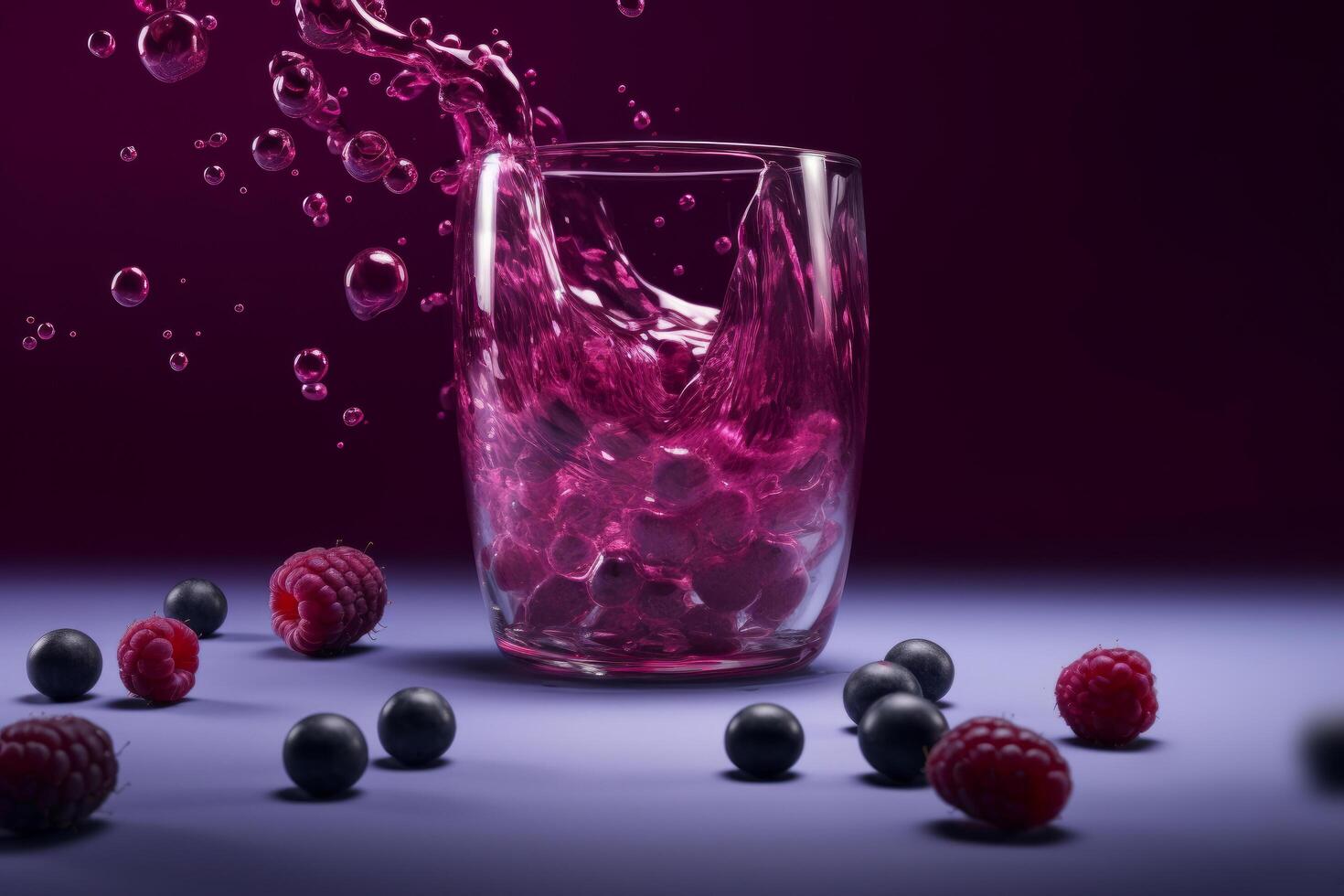 Berry juice background. Illustration photo