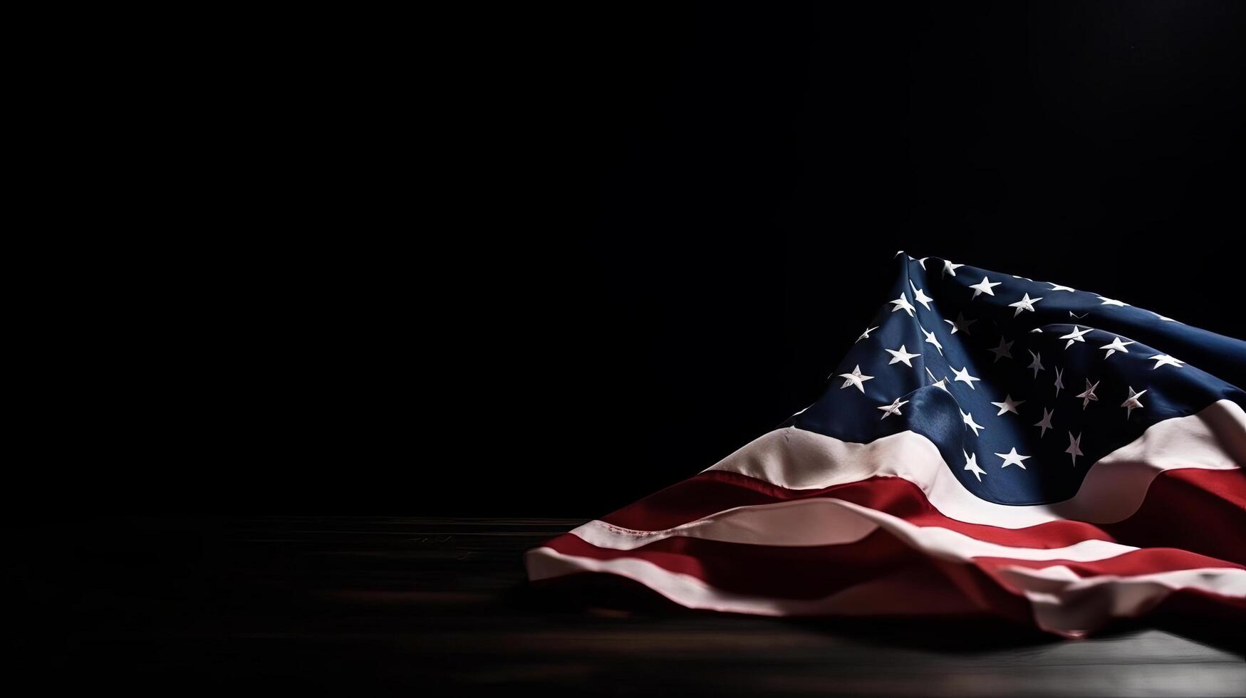 USA flag background. Illustration photo