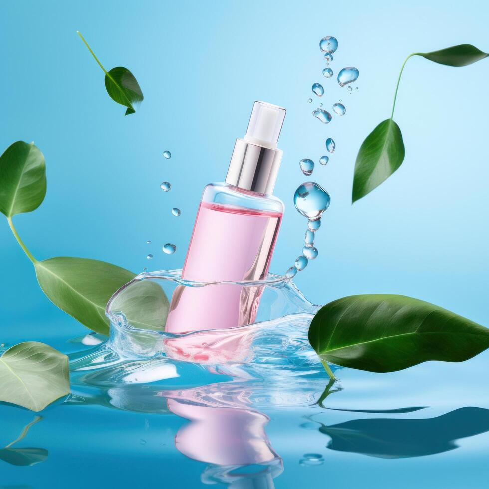 Cosmetic skincare product. Illustration photo