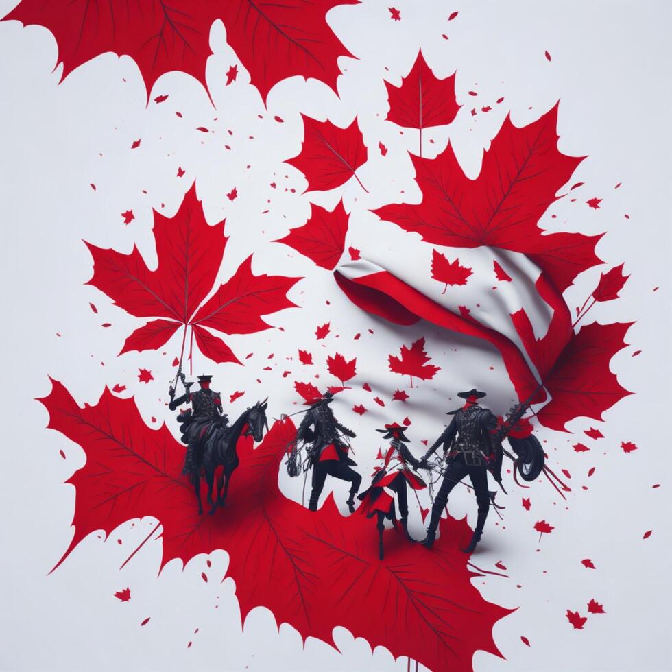 congratulations design canada day photo