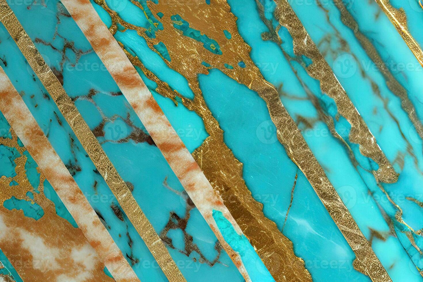 aqua and golden color wavey style art photo
