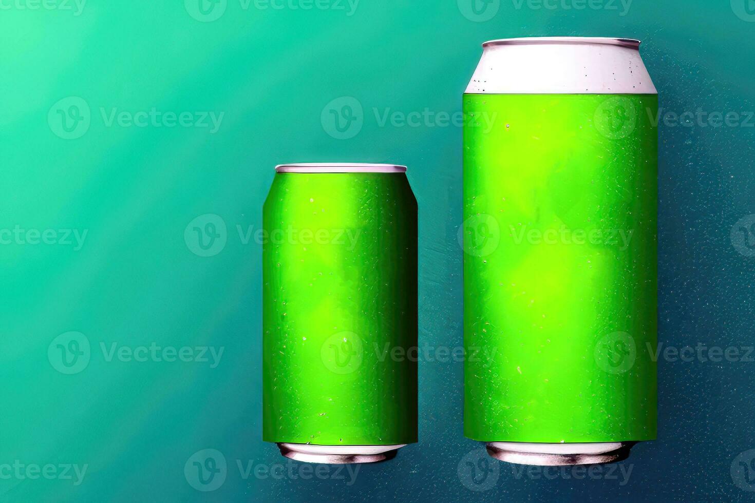 Canned Alcohol Illustration with Metal Tab photo