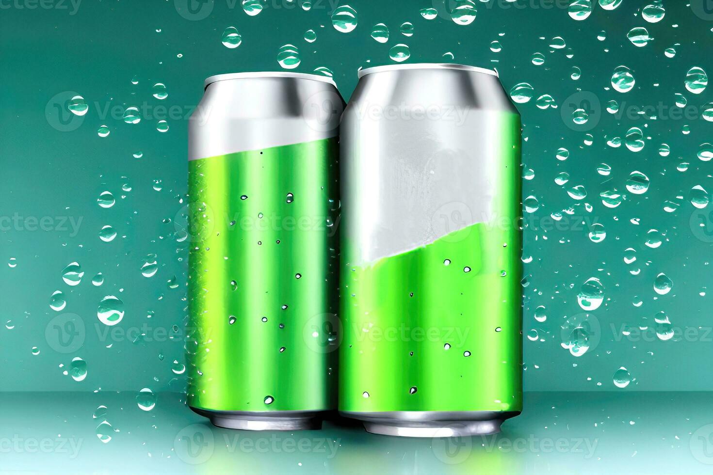 Canned Alcohol Illustration with Metal Tab photo