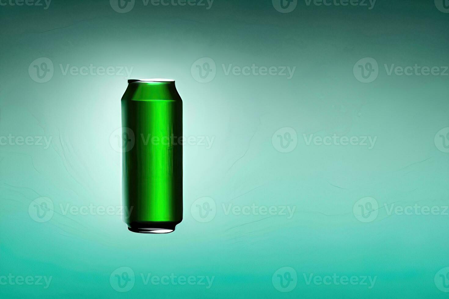 Canned Alcohol Illustration with Metal Tab photo