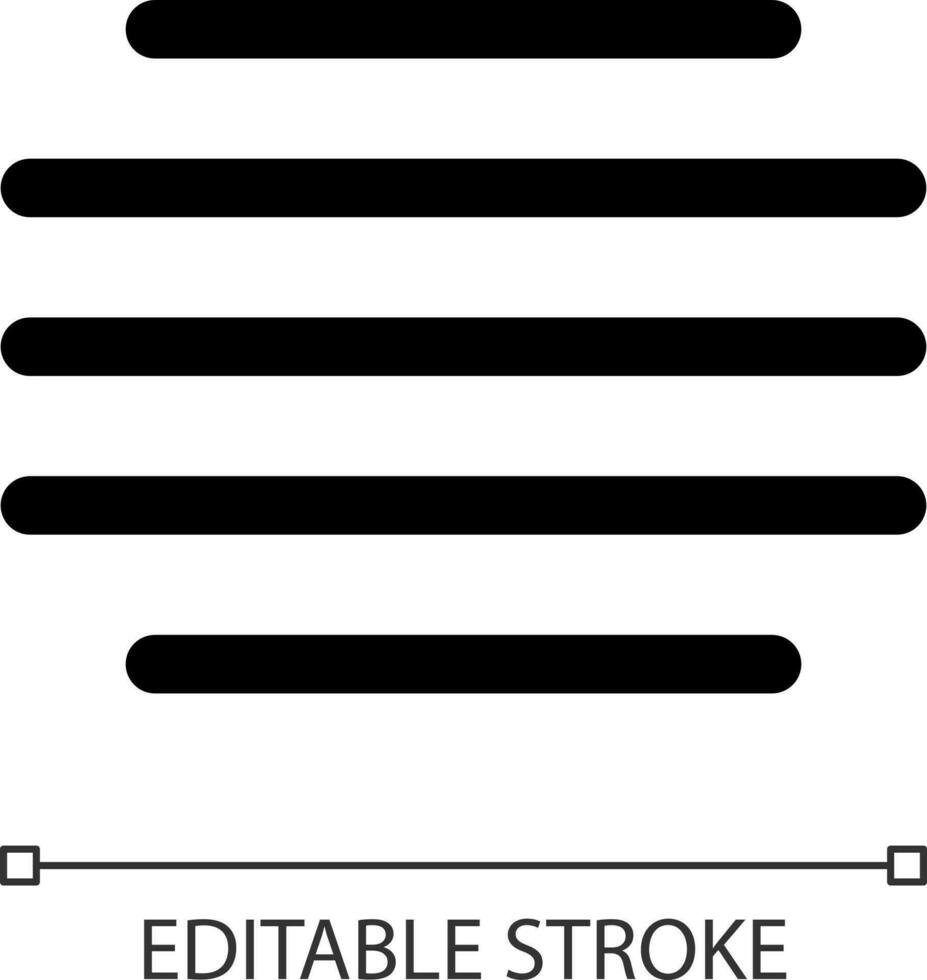 Fog white linear ui icon. Visible cloud of tiny water droplets. Weather prediction. GUI, UX design. Outline isolated user interface element for app and web. Editable stroke vector